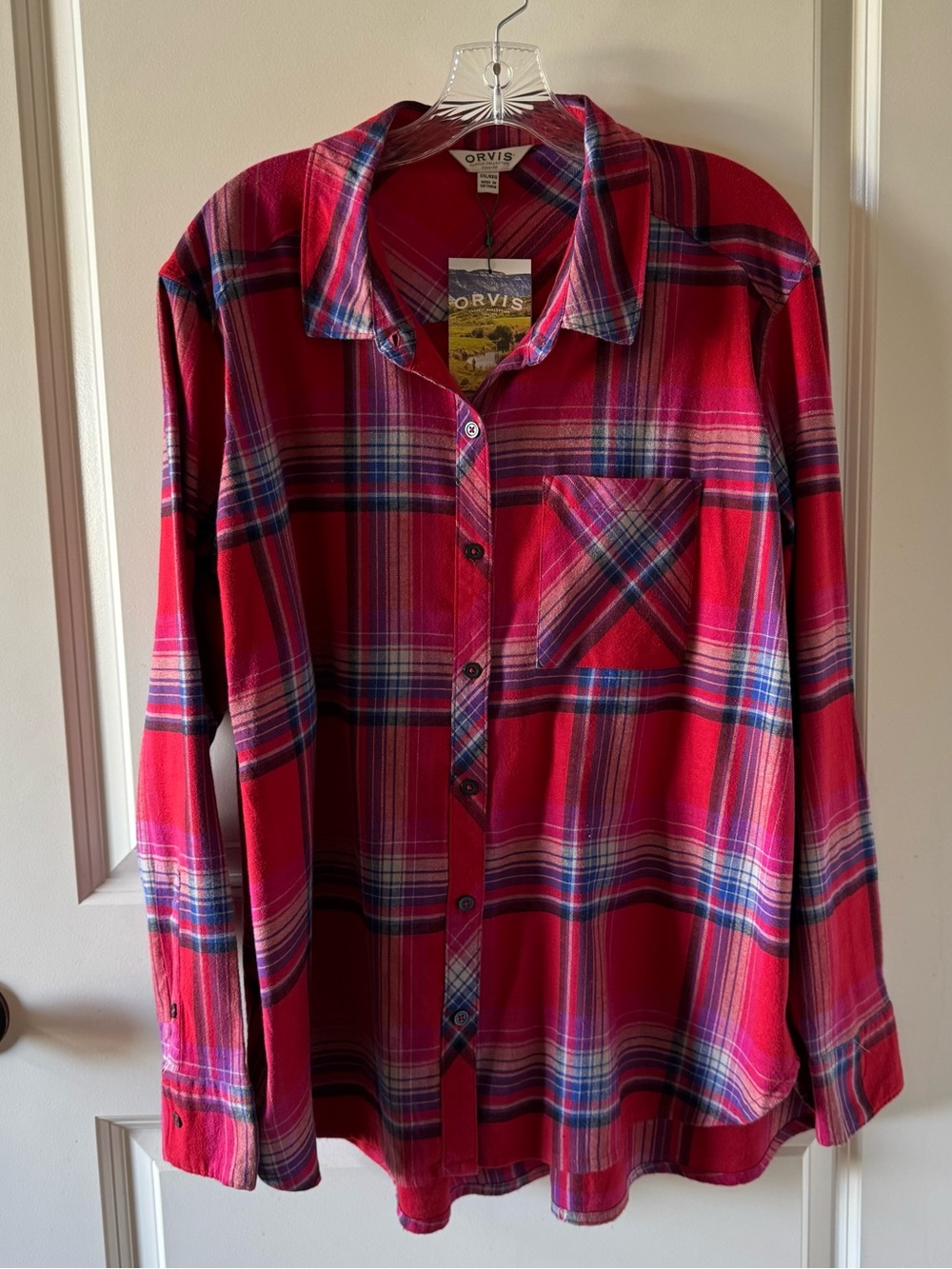 Orvis flannel shirt